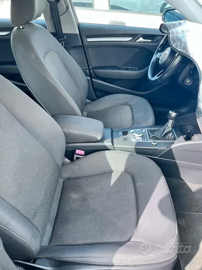 Usata Audi A3 150 CV (110 kW) 2017 Nero Berlina