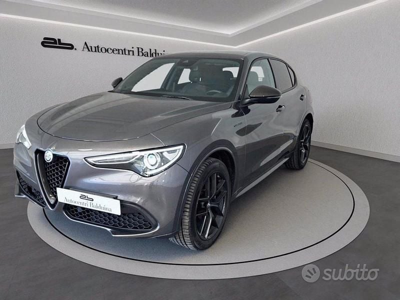 Usata Alfa Romeo Stelvio Ti 280 CV (205 kW) 2020 Grigio daytona perla SUV