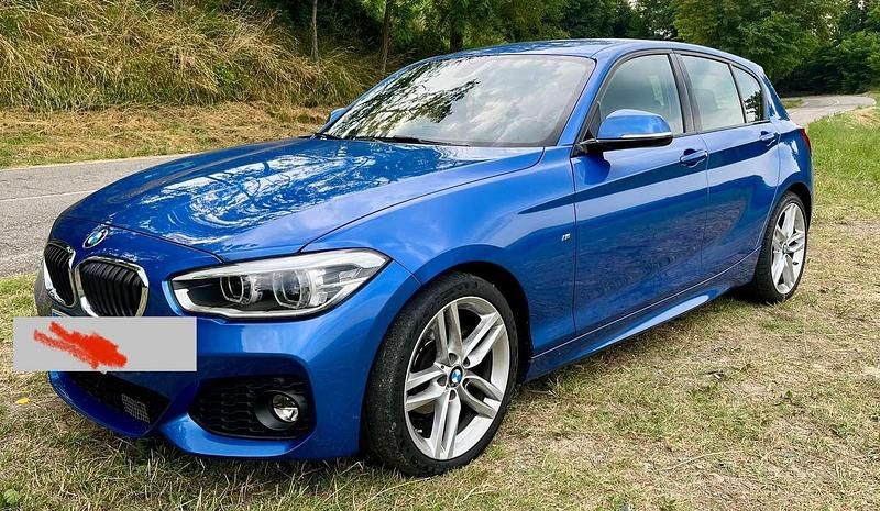 Usata BMW 116 M Sport 116 CV (85 kW) 2017 Blu/azzurro Utilitaria