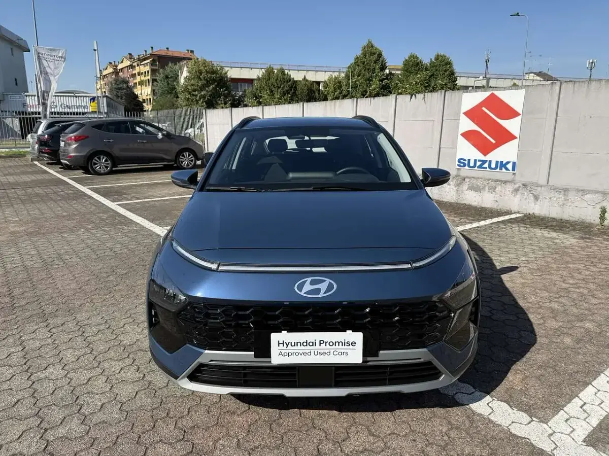 Usata Hyundai Bayon 77 CV (56 kW) 2024 Blu/azzurro SUV