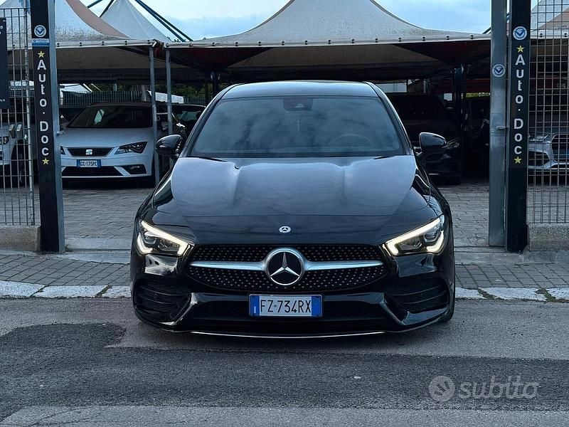 Usata Mercedes CLA180 Premium 116 CV (85 kW) 2020 Nero Berlina