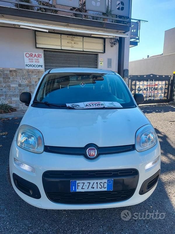 Bianco Usata 2019 Fiat Panda Due volumi | 6980 € (Buon prezzo) - Immagine 1/4