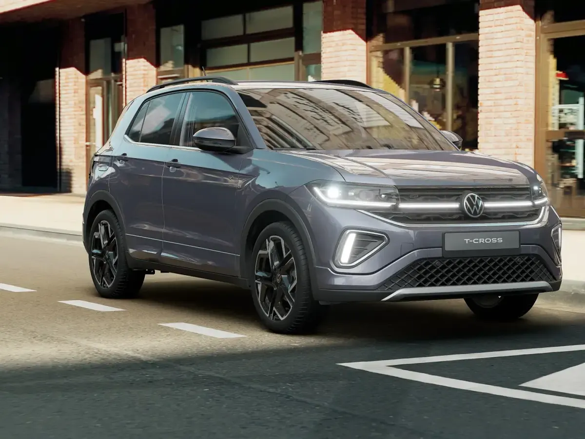 Nuova VW T-Cross R-line Plus 115 CV (84 kW) 2026 Smoky grey metallizzato SUV