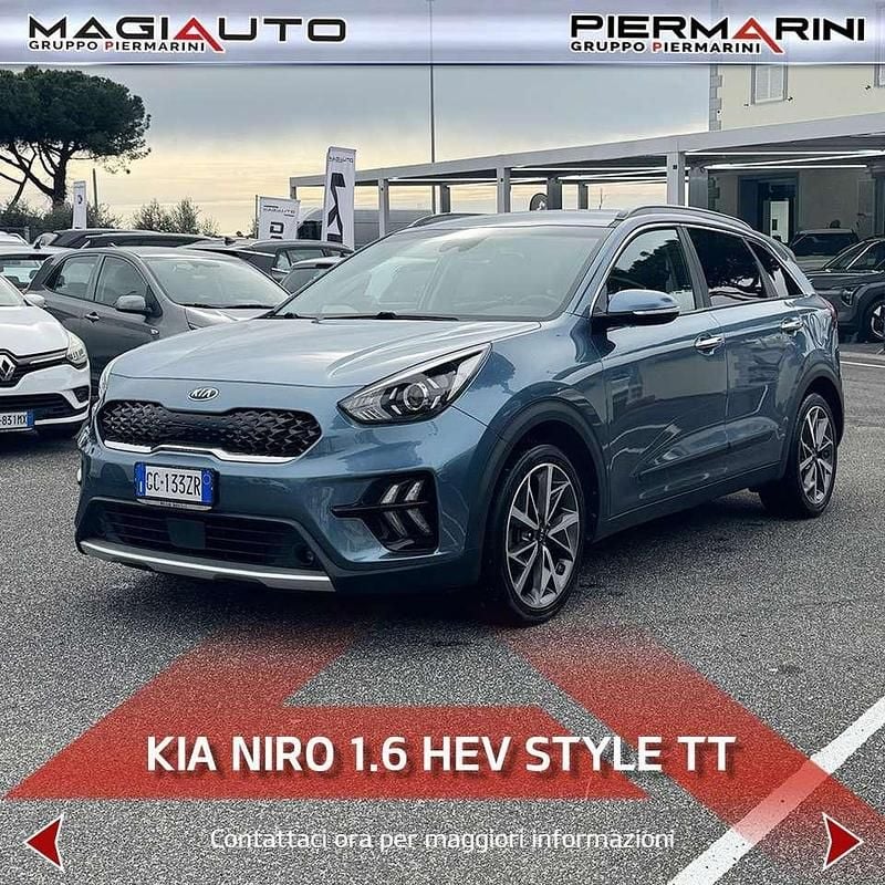 Usata Kia Niro Style 141 CV (103 kW) 2021 Blu/azzurro SUV