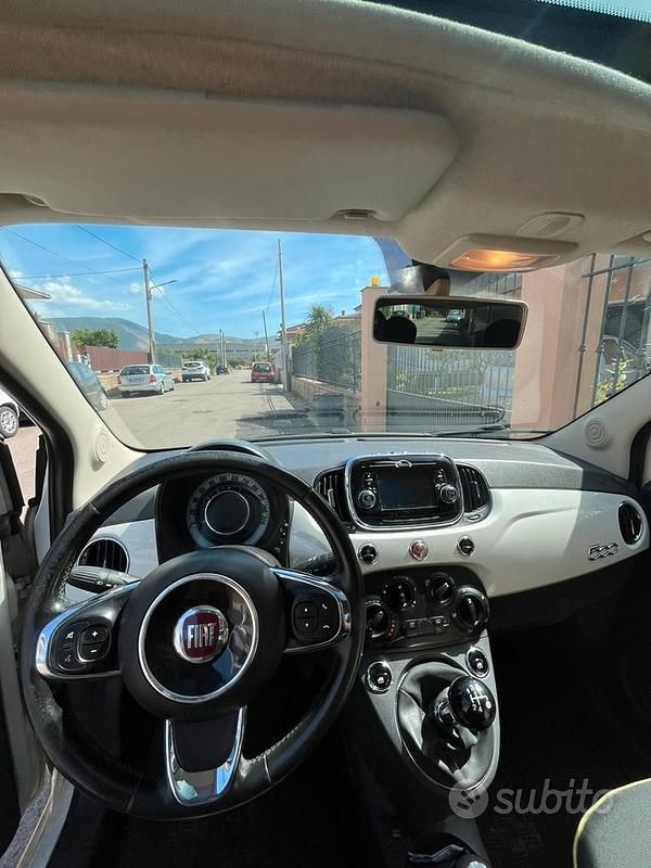 Usata Fiat 500 69 CV (50 kW) 2017 Bianco Utilitaria