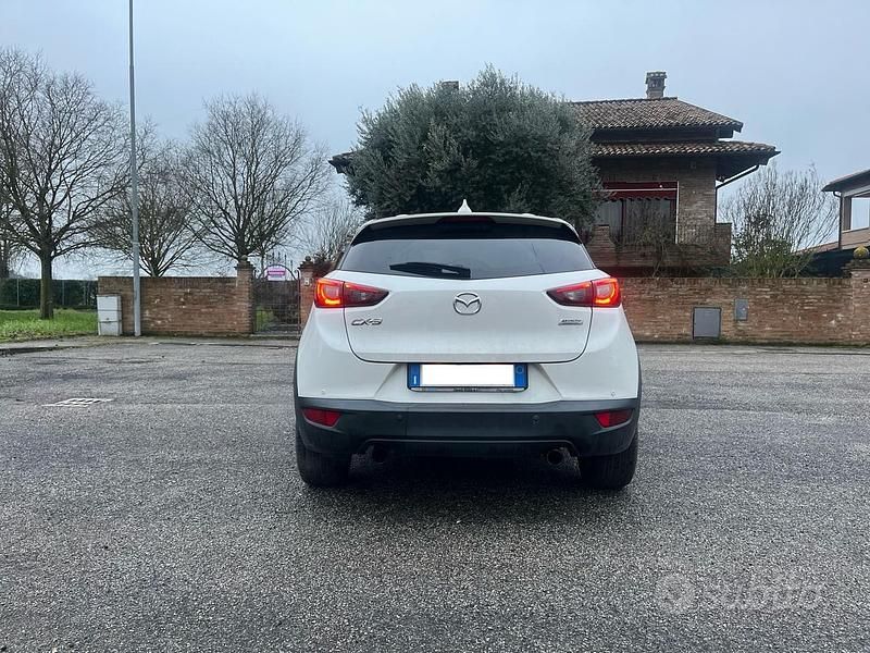 Usata Mazda CX-3 Exceed 105 CV (77 kW) 2017 Bianco SUV