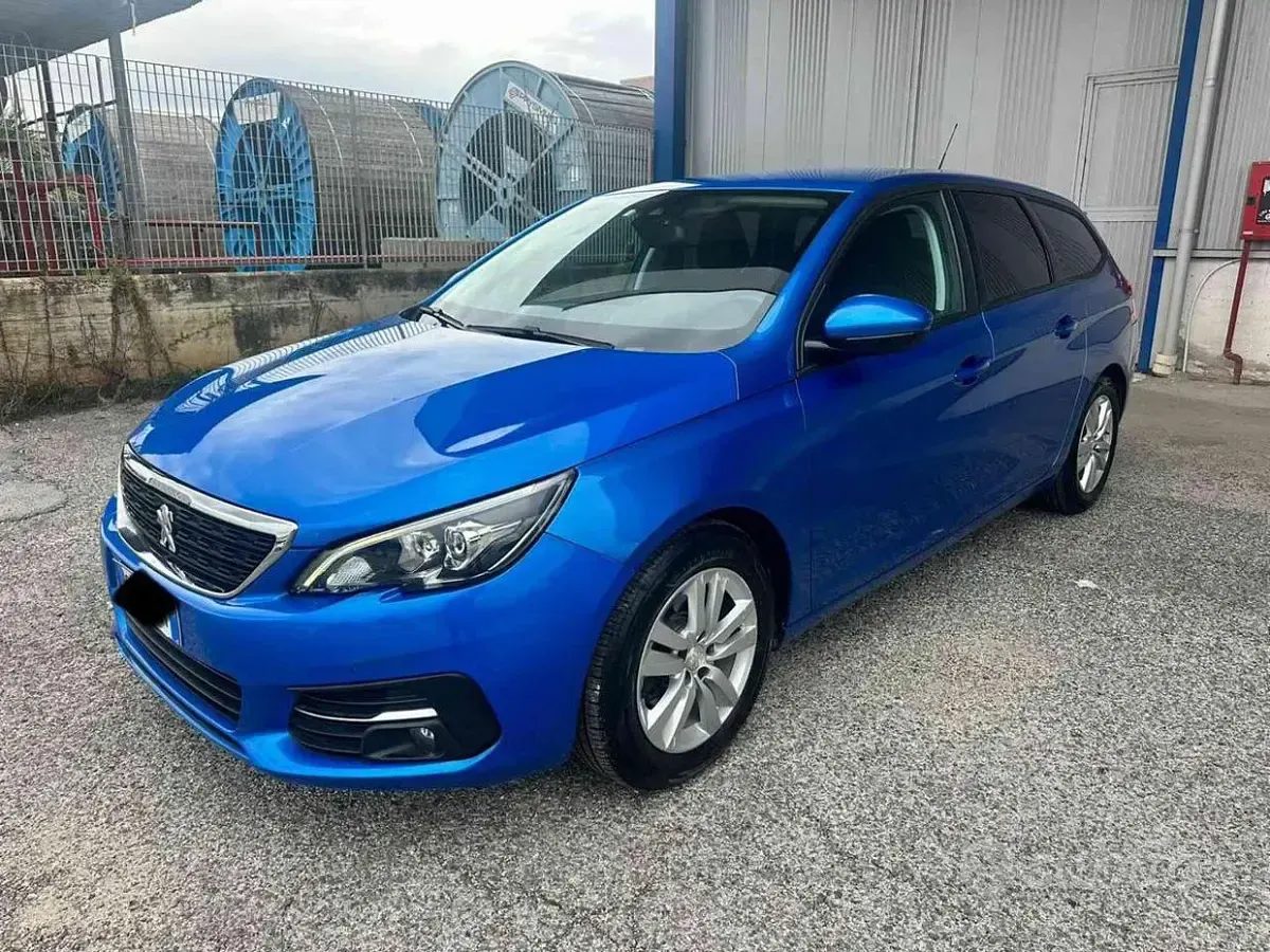 Begagnad Peugeot 308 Business-Line 131 HK (96 kW) 2020 Blå Kombi