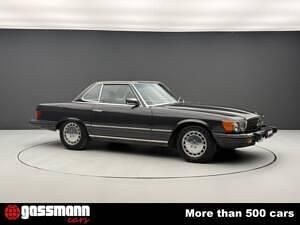 Begagnad Mercedes SL380 204 HK (150 kW) 1985 Grå Cab