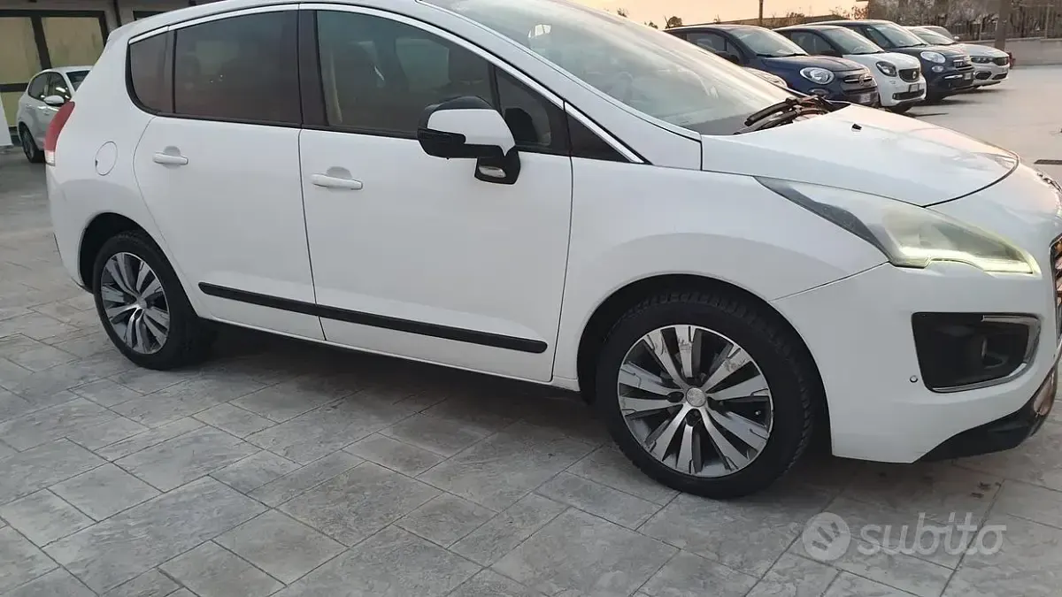 Usata Peugeot 3008 115 CV (84 kW) 2014 Bianco Station wagon