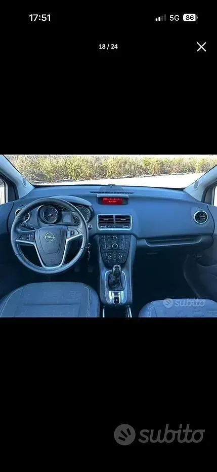 Usata Opel Meriva 95 CV (69 kW) 2016 Bianco Monovolume