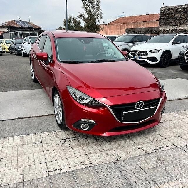 Usata Mazda 3 Exceed 149 CV (109 kW) 2016 Rosso Berlina