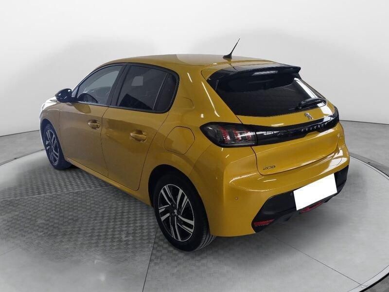 Usata Peugeot 208 Allure 101 CV (74 kW) 2021 Giallo Utilitaria