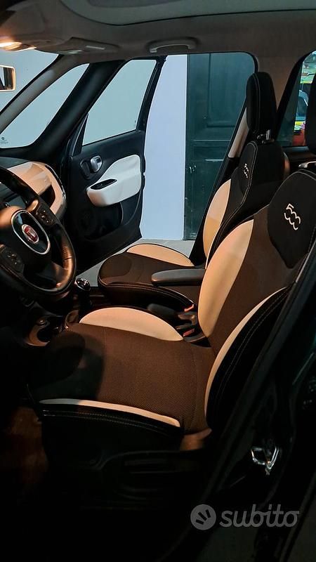 Usata Fiat 500L Trekking 95 CV (69 kW) 2016 Verde Monovolume