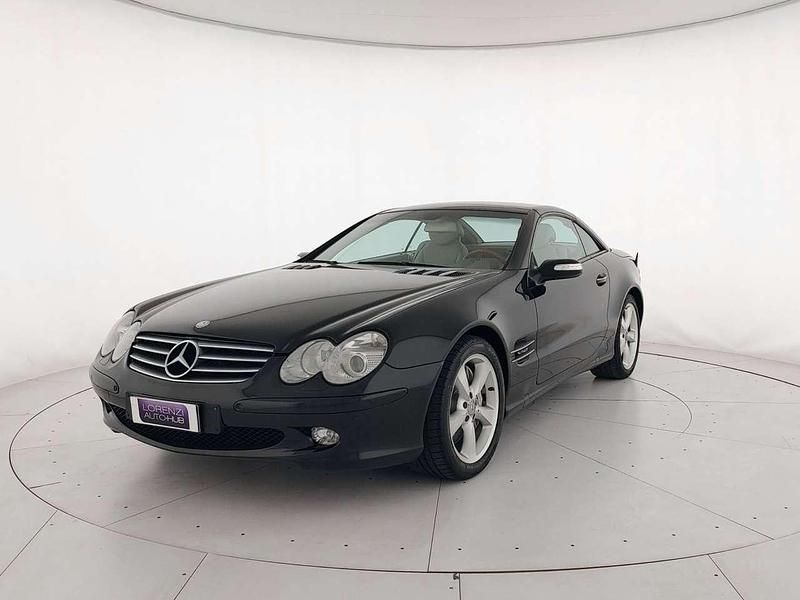 Usata Mercedes SL600 500 CV (367 kW) 2003 Nero Cabrio