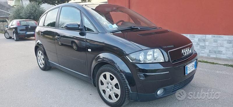 Usata Audi A2 74 CV (54 kW) 2003 Nero Utilitaria