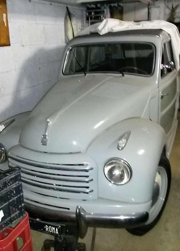 Usata Fiat Topolino 1953 Grigio Utilitaria