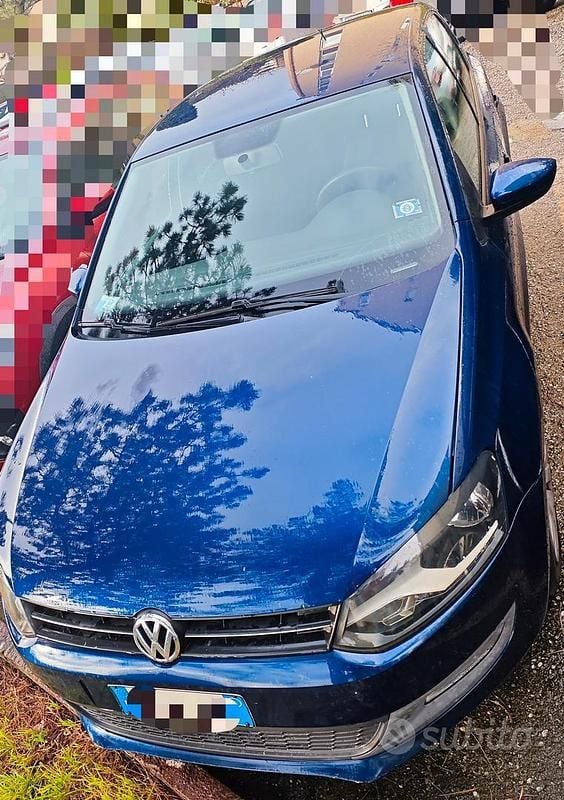 Usata VW Polo Comfortline 90 CV (66 kW) 2010 Blu Berlina