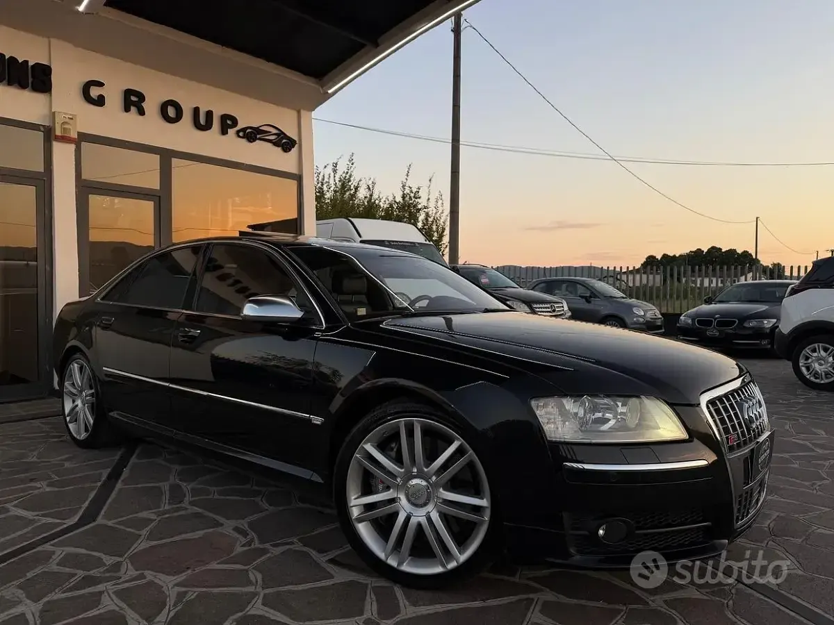 Usata Audi S8 Advanced 450 CV (330 kW) 2007 Nero Berlina