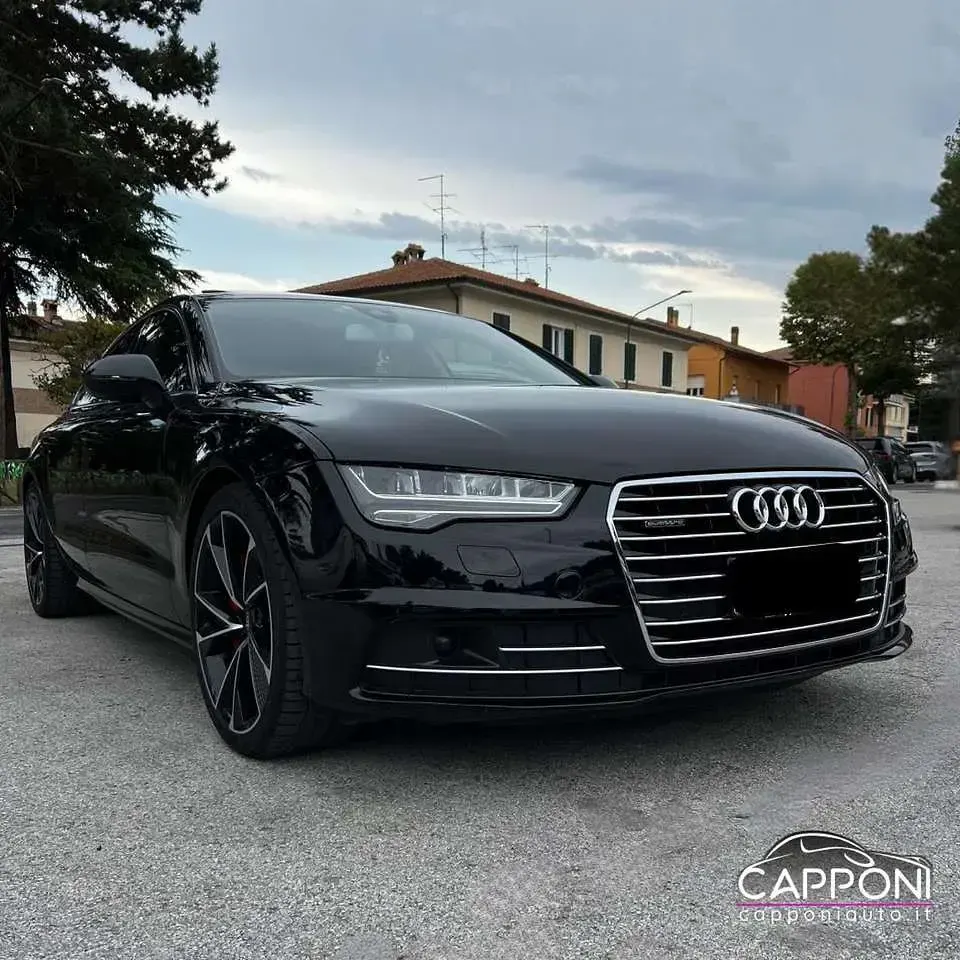 Usata Audi A7 Sportback S-Line 320 CV (235 kW) 2015 Nero Utilitaria