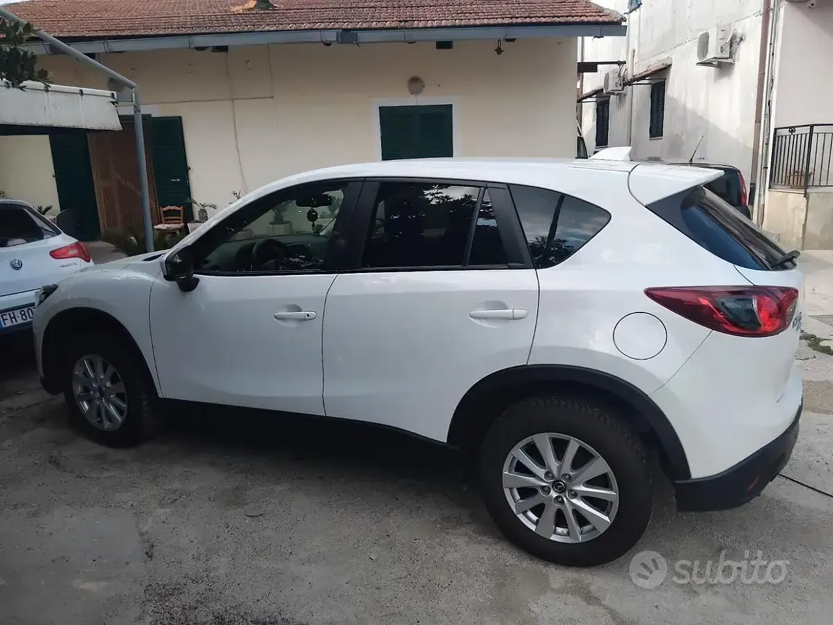 Usata Mazda CX-5 150 CV (110 kW) 2014 Bianco SUV