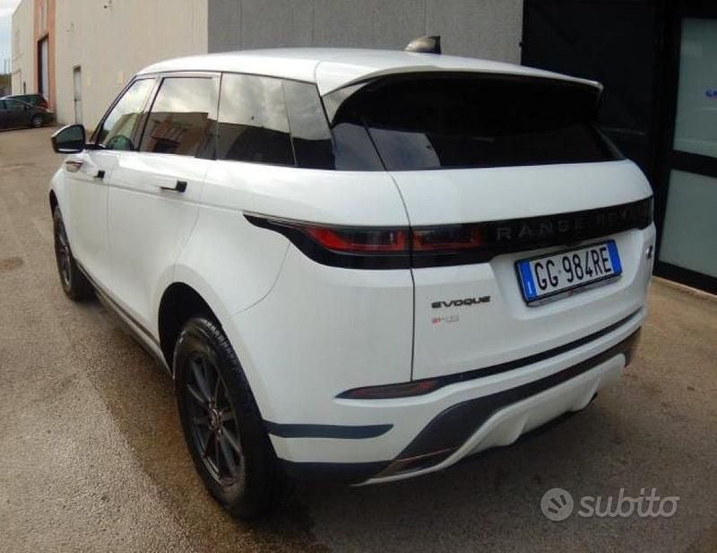Usata Land Rover Range Rover evoque R-Dynamic 163 CV (119 kW) 2021 Bianco SUV