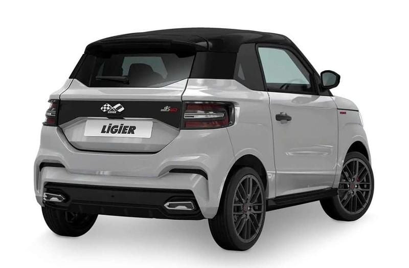 Nuova Ligier JS50 2025 Grigio Utilitaria