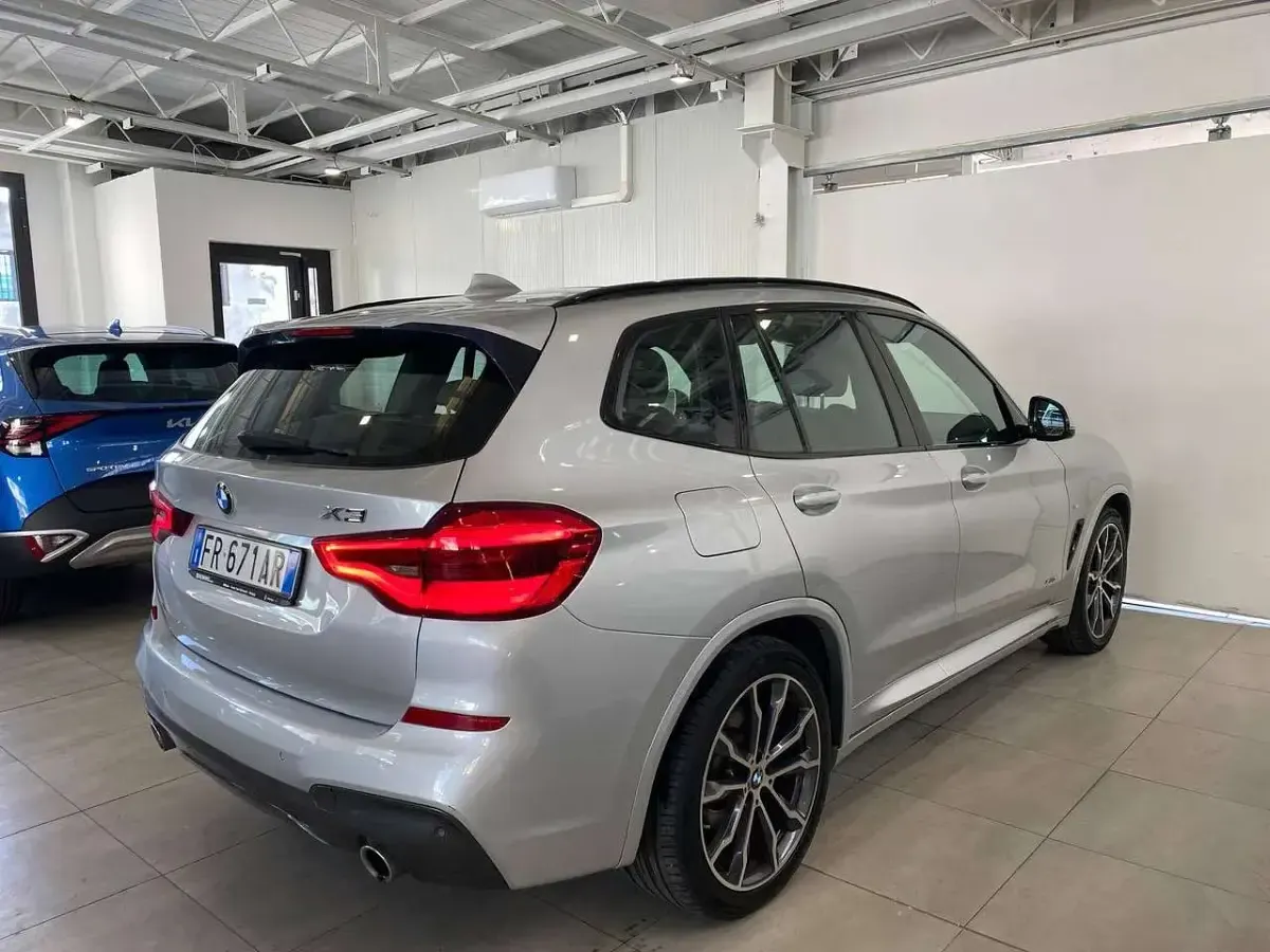 Usata BMW X3 M Sport 265 CV (194 kW) 2018 Grigio argento SUV