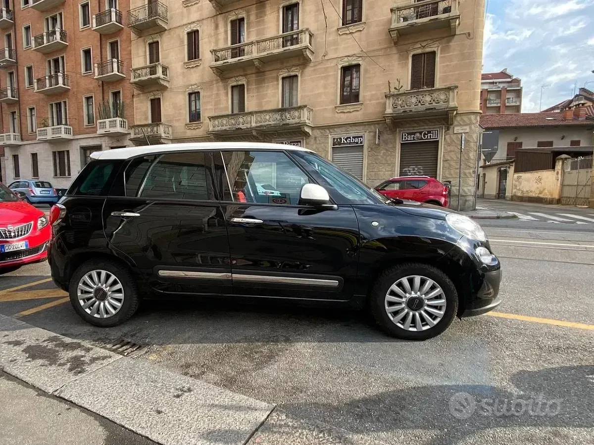 Usata Fiat 500L Pop Star 84 CV (61 kW) 2015 Nero Monovolume