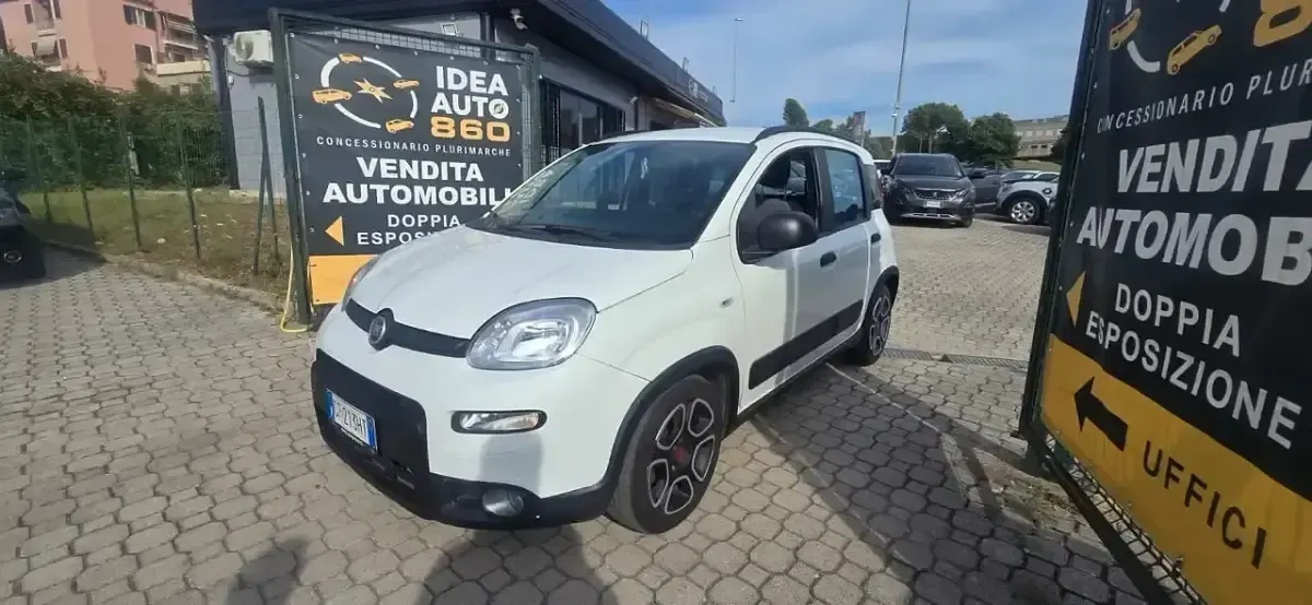Usata Fiat Panda City Life 69 CV (50 kW) 2021 Bianco Utilitaria