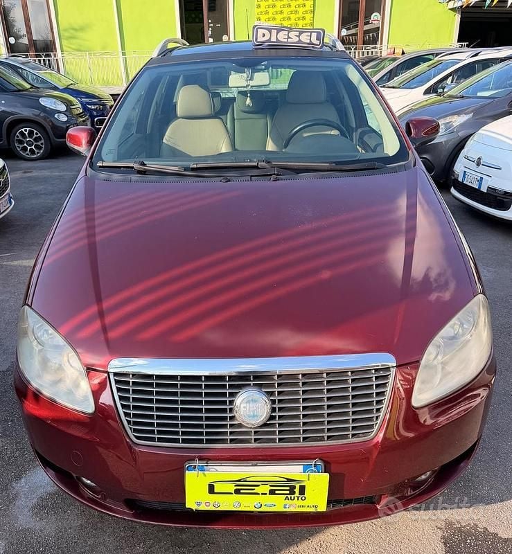 Usata Fiat Croma Emotion 150 CV (110 kW) 2006 Rosso Station wagon