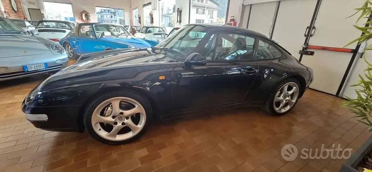 Usata Porsche 993 286 CV (210 kW) 1996 Blu Coupé