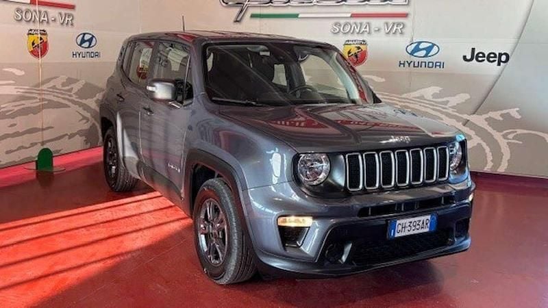 Usata Jeep Renegade Longitude 131 CV (96 kW) 2022 Grigio SUV