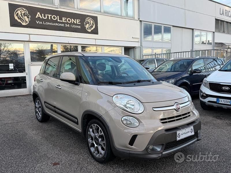 Usata Fiat 500L Trekking 105 CV (77 kW) 2013 Grigio Monovolume