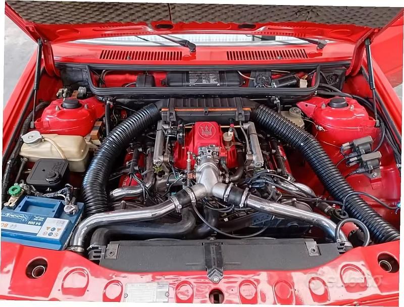 Usata Maserati Biturbo 224 CV (164 kW) 1991 Rosso Cabrio