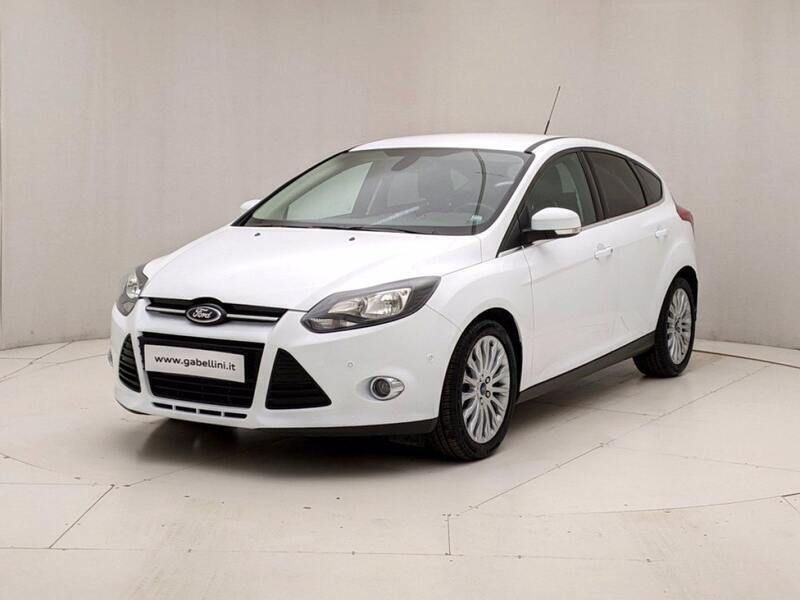 Usata Ford Focus 125 CV (91 kW) 2013 Bianco Berlina