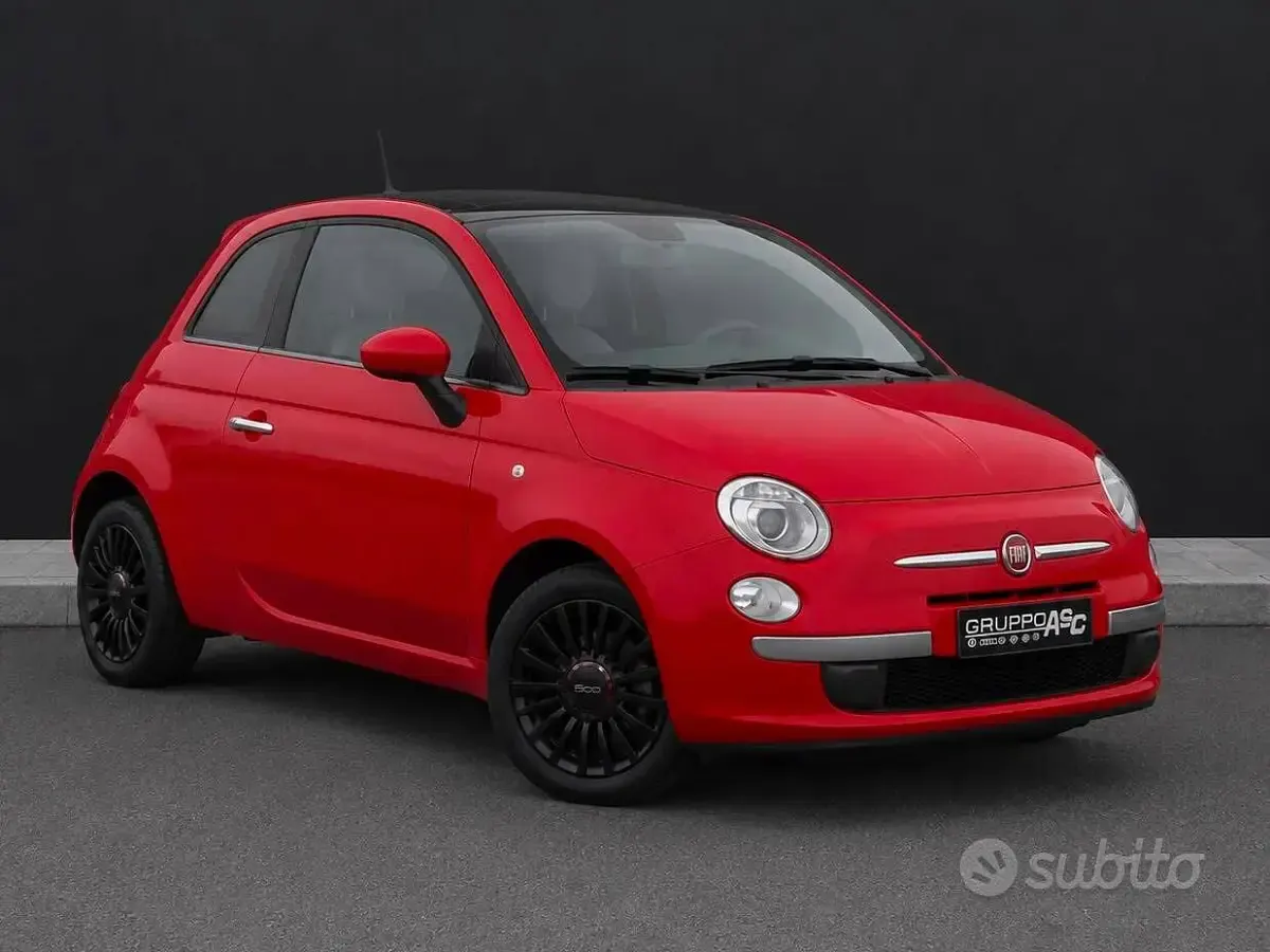 Usata Fiat 500 Sport 101 CV (74 kW) 2007 Rosso SUV