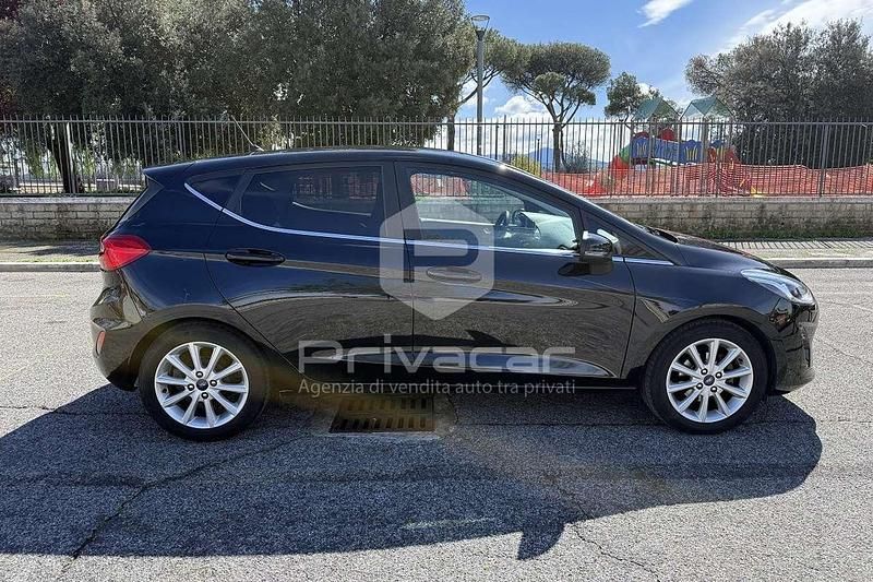 Usata Ford Fiesta Titanium 100 CV (73 kW) 2018 Nero Utilitaria