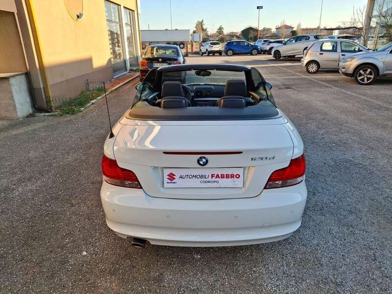 Usata BMW 120 Cabriolet 177 CV (130 kW) 2009 Bianco Cabrio