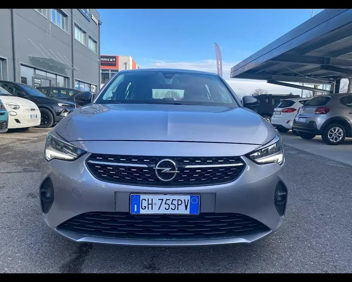 Usata Opel Corsa Elegance 101 CV (74 kW) 2021 Grigio Utilitaria