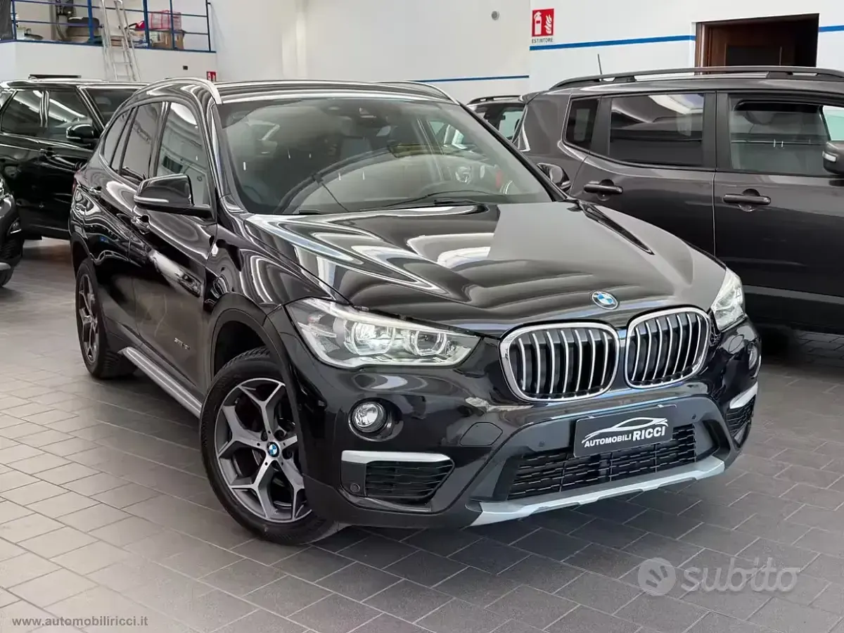 Usata BMW X1 xLine 140 CV (102 kW) 2017 Nero SUV