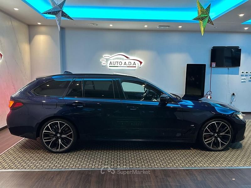 Usata BMW 540 M Sport 333 CV (244 kW) 2021 Blu/azzurro Station wagon
