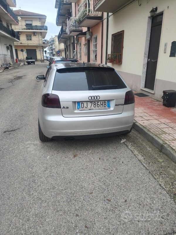 Usata Audi A3 S-Line 140 CV (102 kW) 2007 Grigio Coupé