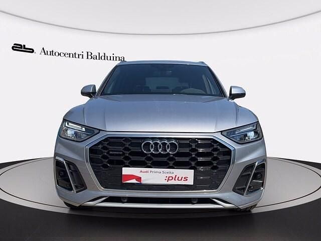 Usata Audi Q5 S-Line 204 CV (150 kW) 2022 Argento met SUV