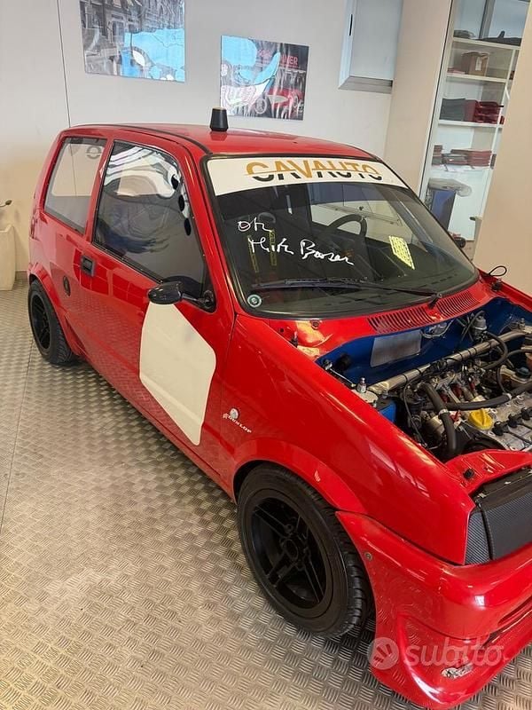 Käytetty Fiat Cinquecento 126 HP (92 kW) 1993 Viistoperä