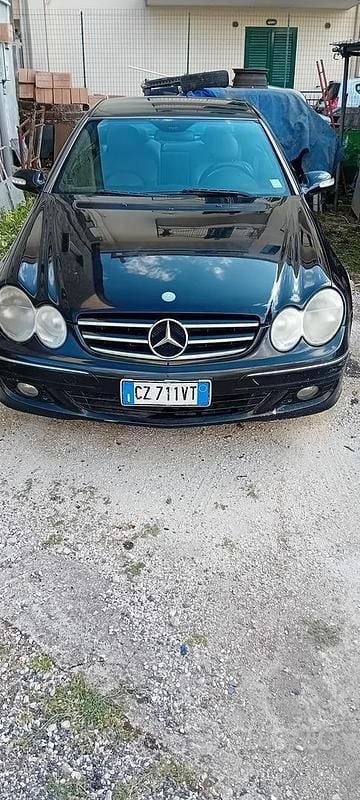 Usata Mercedes CLK220 150 CV (110 kW) 2006 Nero Coupé