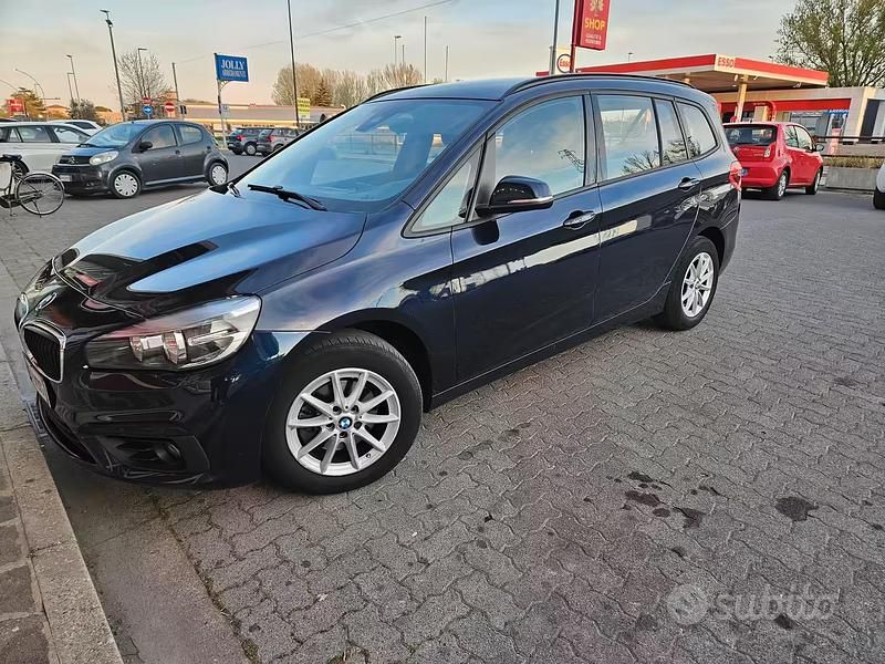 Usata BMW 216 Gran Tourer 116 CV (85 kW) 2017 Blu Monovolume