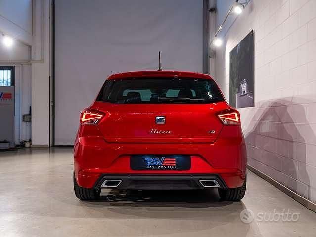 Usata Seat Ibiza FR 80 CV (58 kW) 2022 Rosso Utilitaria
