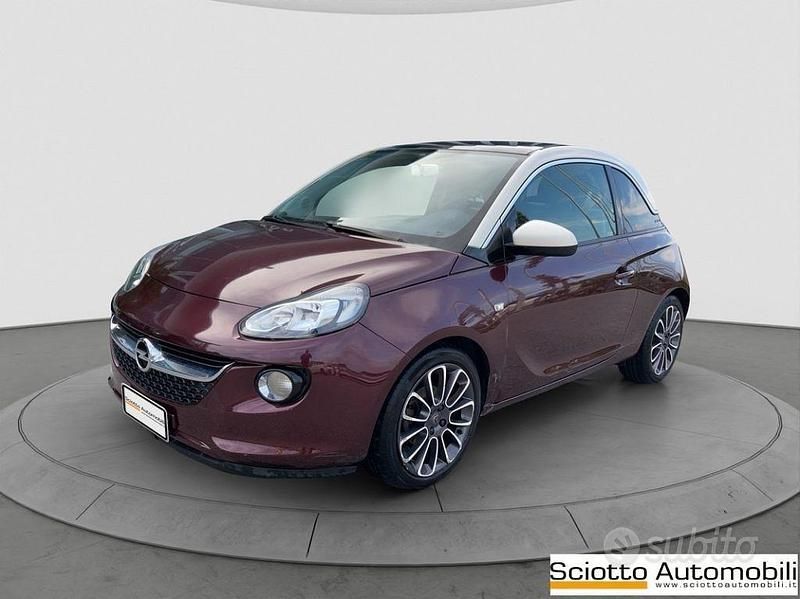 Usata Opel Adam Glam 87 CV (63 kW) 2017 Bordeaux Utilitaria
