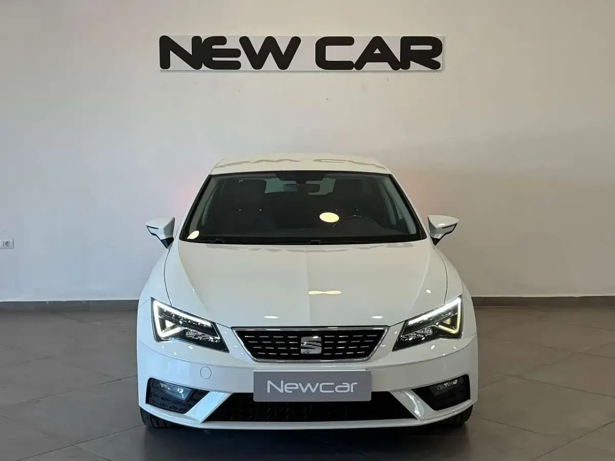 Usata Seat Leon FR 150 CV (110 kW) 2017 Bianco Berlina