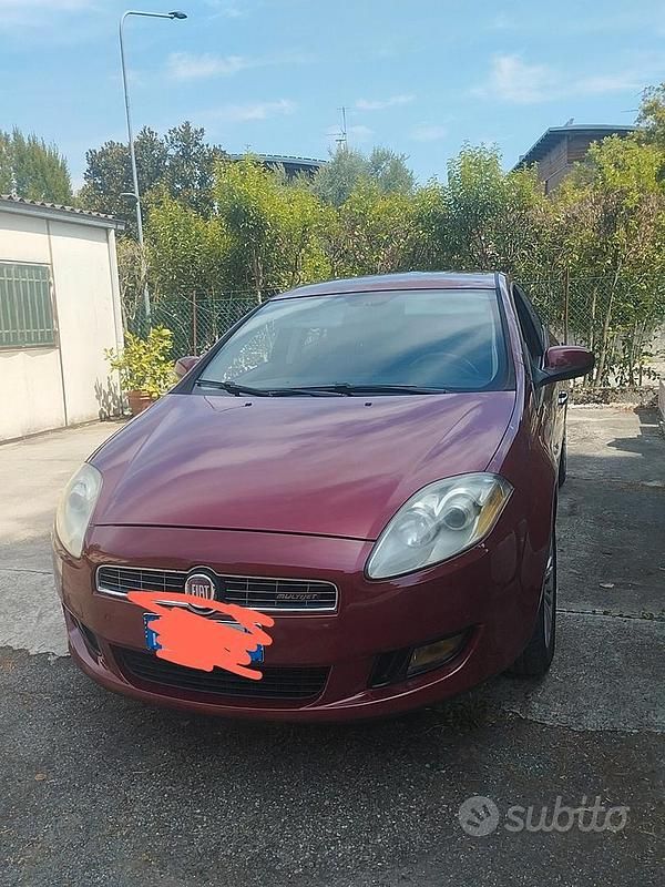 Brugt Fiat Bravo 120 HK (88 kW) 2009 Rød Hatchback